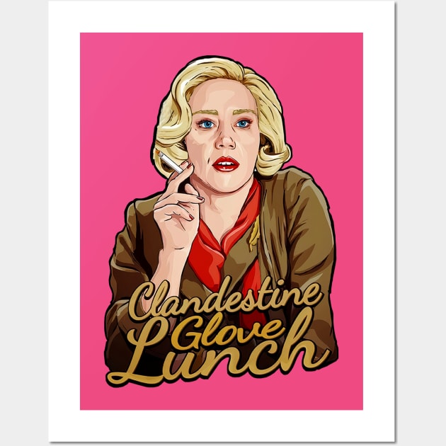 Kate Mckinnon Illustrasi Wall Art by Tonia Natsu